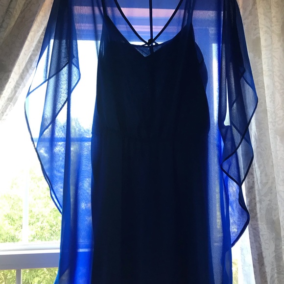 Express cobalt blue dress - Picture 3 of 3